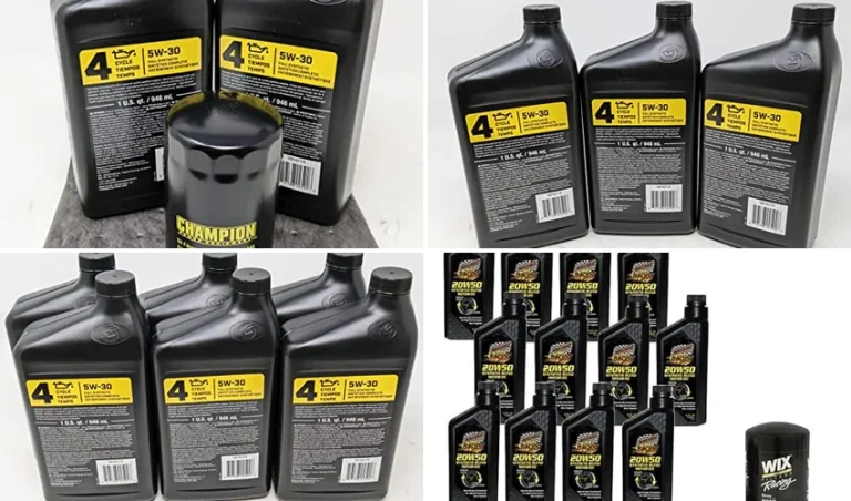 best oils for champion generators