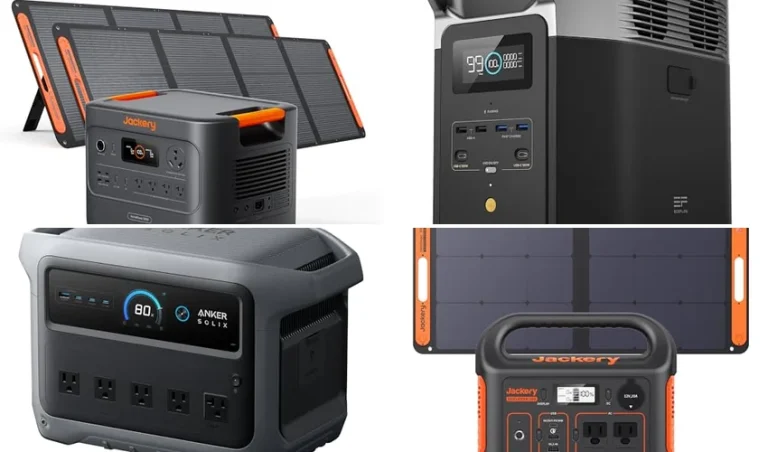 best portable solar generators for home backup
